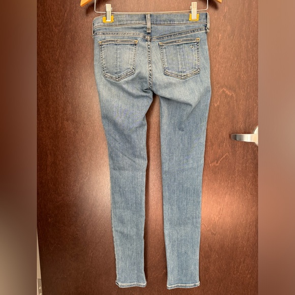 RAG & BONE Blue Jeans Womens 26 Skinny Fit - Picture 6 of 13